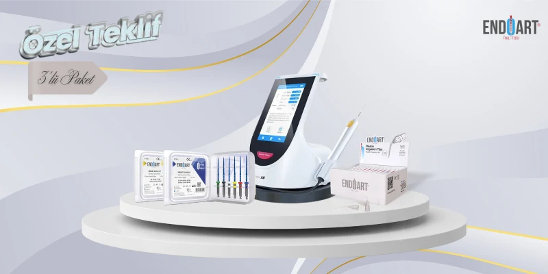 100 KUTU KANAL EĞESİ + Woodpecker DTE D-Laser 16 + 100 ADET İRRİGASYON