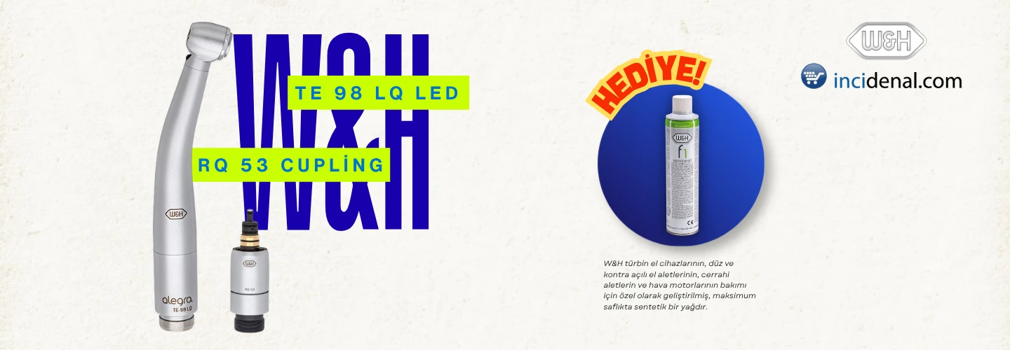 W&H IŞIKLI AERATÖR ALIMINA F1 OİL HEDİYE